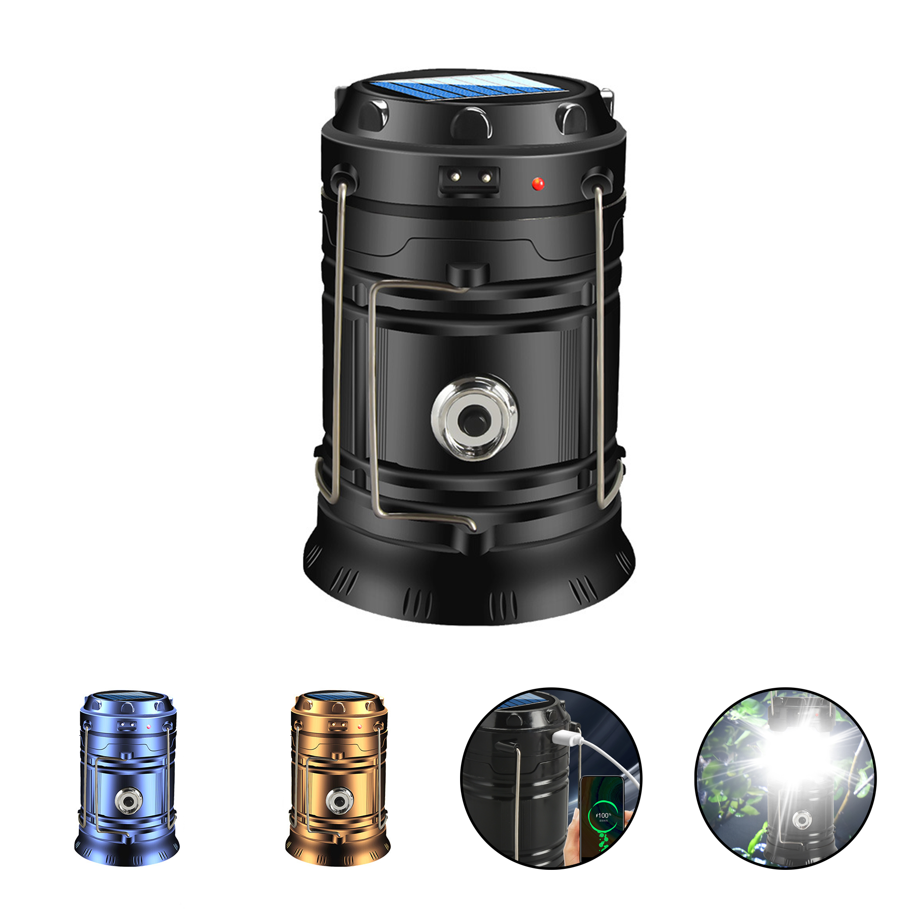 Led Camping Lantern Usb Charged 2