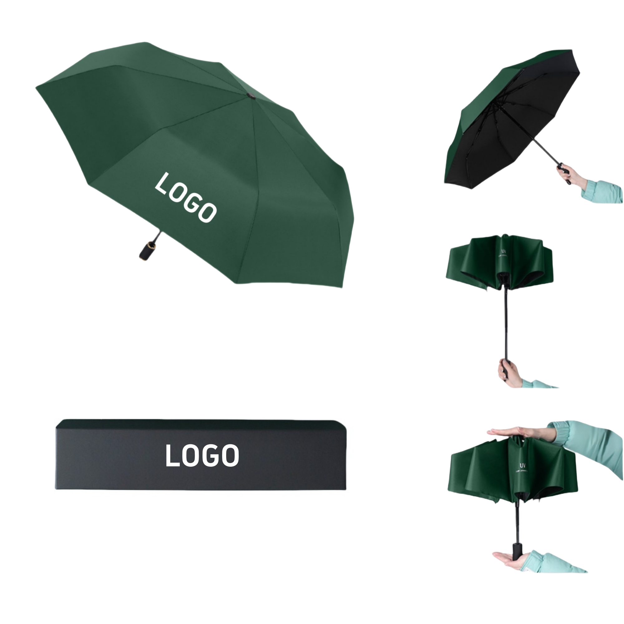 Custom Folding Automatic Umbrella 2