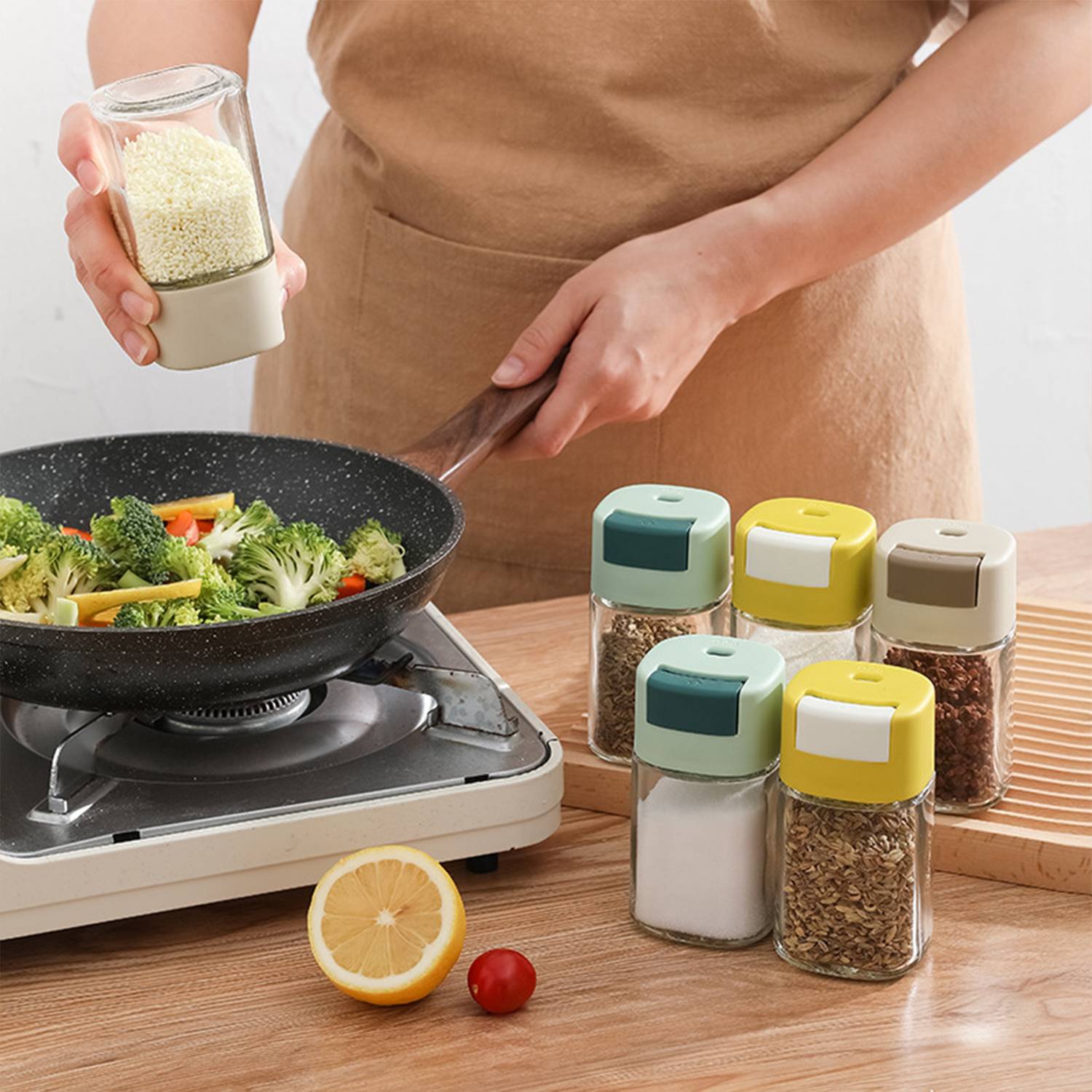 Kitchen Press Type Seasoning Bottle 4