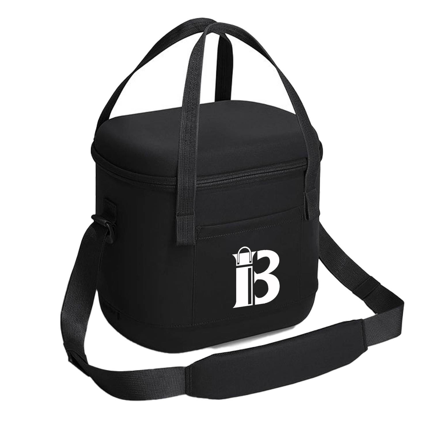 9L Oxford Insulated Cooler Crossbody Handbag