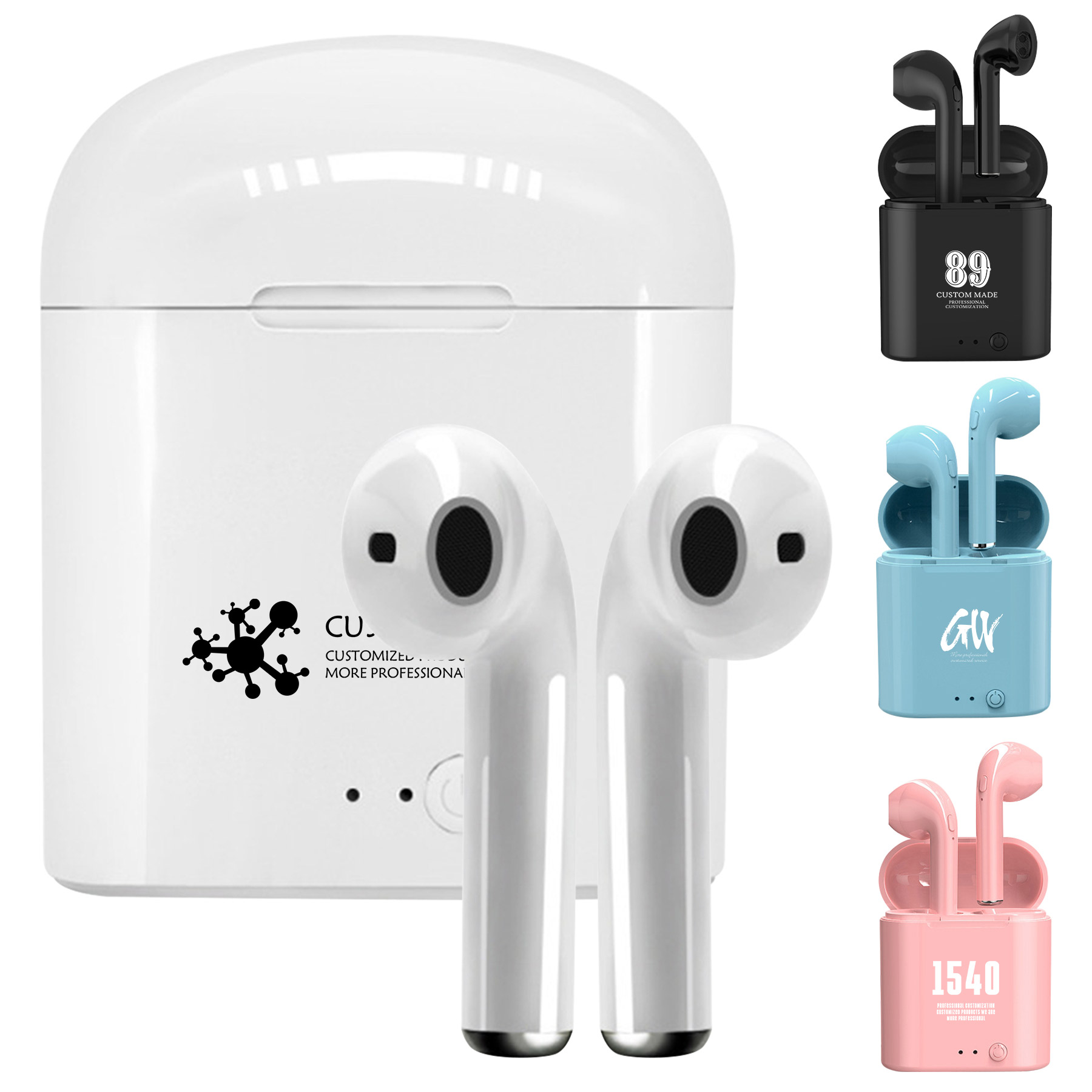 Wireless Earbuds With Charging Case 1