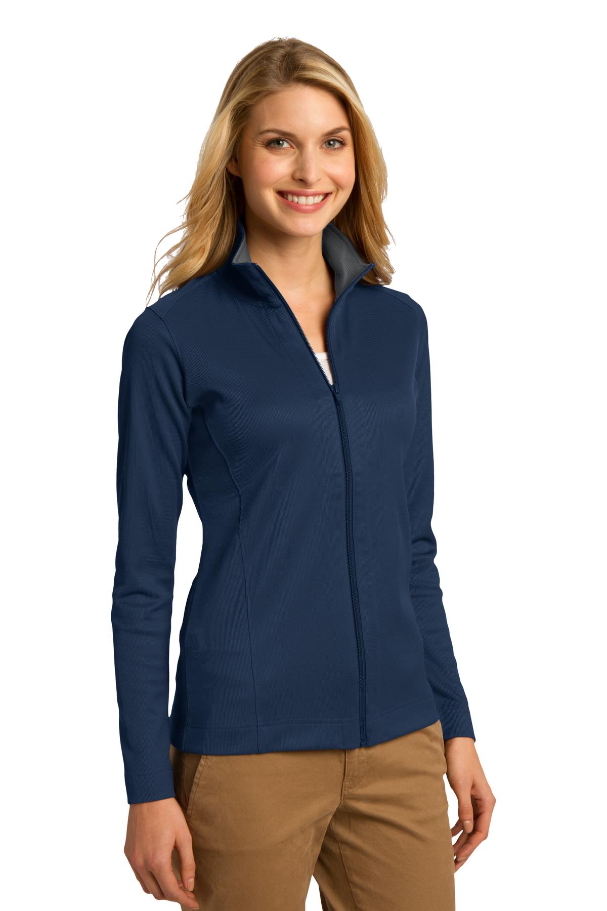 Port Authority Women's Vertical Texture Full-Zip Jacket. L805 16