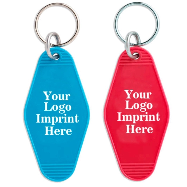 Motel Keychain Key Tag 2