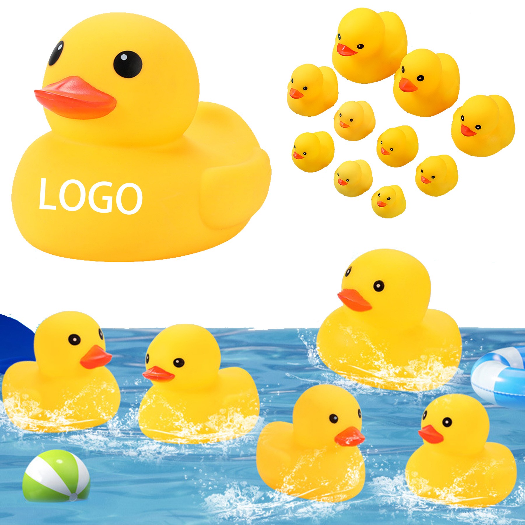Children's Bath Toy Yellow Duck