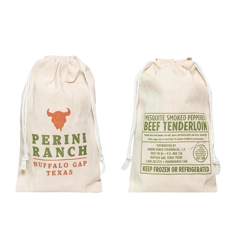 Custom Canvas Drawstring Bag 1