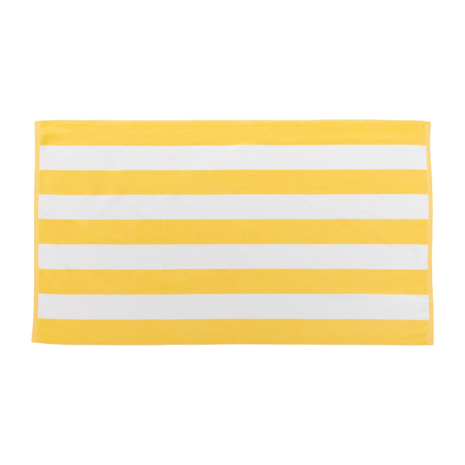 Cabana Stripe Terry Velour Beach Towel 1