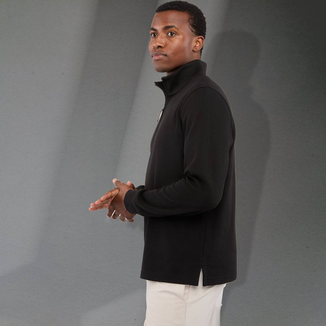 HUDSON Eco Knit Quarter Zip-Men's 40