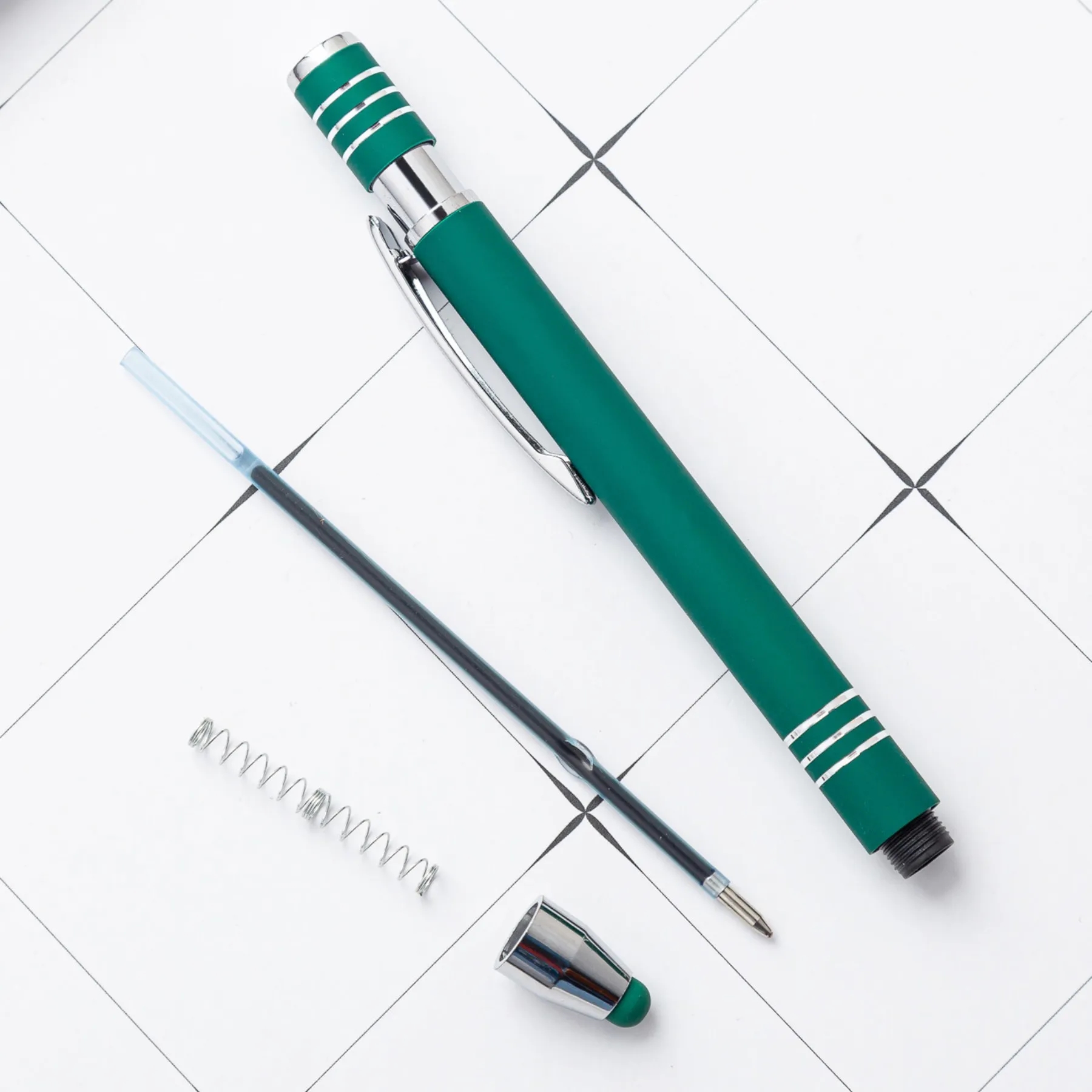 Metal ballpoint Pens with Stylus 3