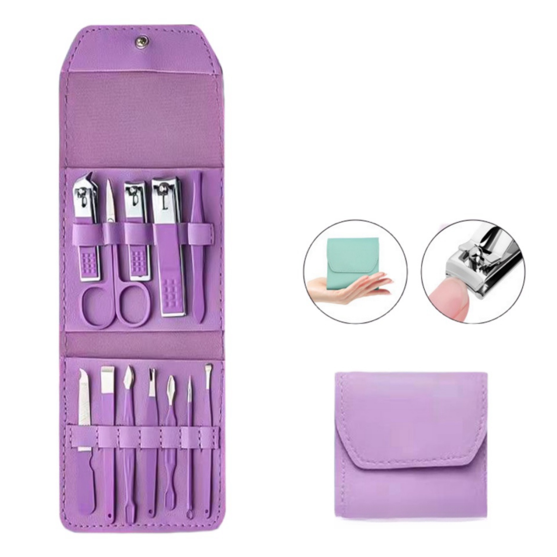 Professional 12 Pieces Manicure Set 5