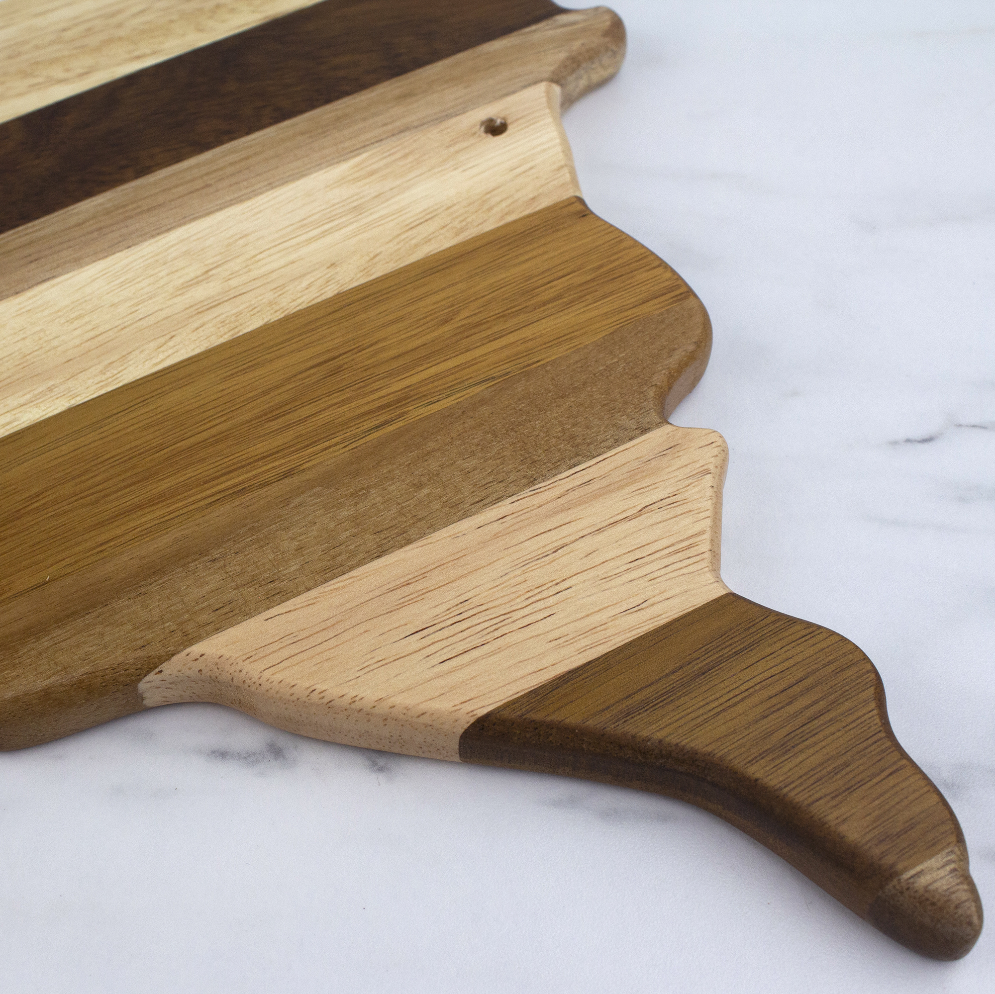 Rock & Branch® Shiplap Series Minnesota State Shaped Wood Serving and Cutting Board 2