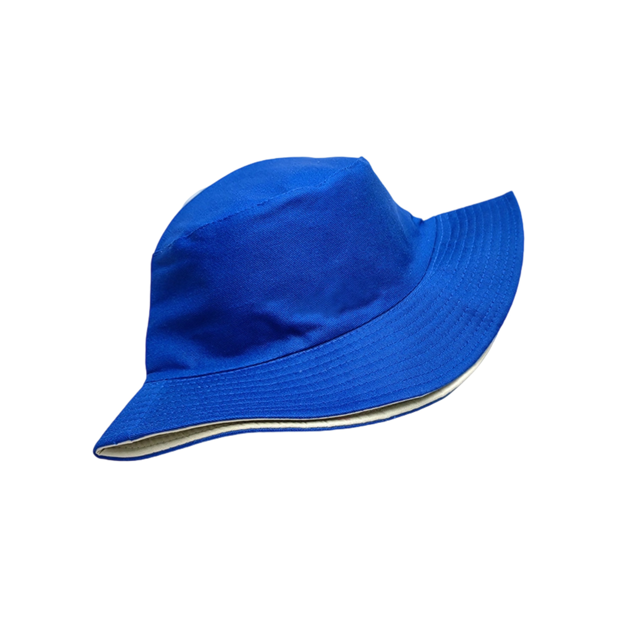 Cotton Bucket Sun Hat Embroidered Front Panel 13