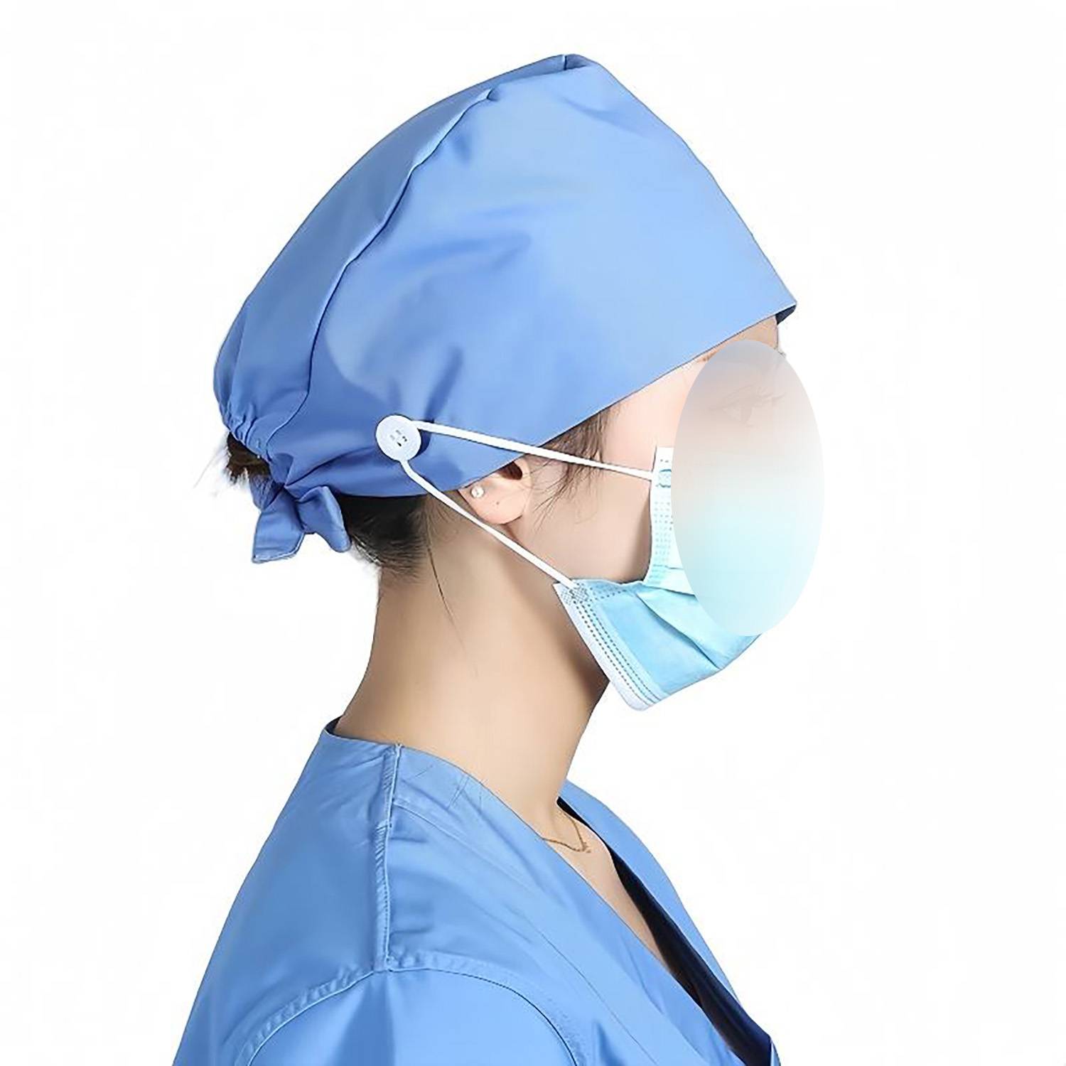 Adjustable Medical Nurse Surgical Cap 4