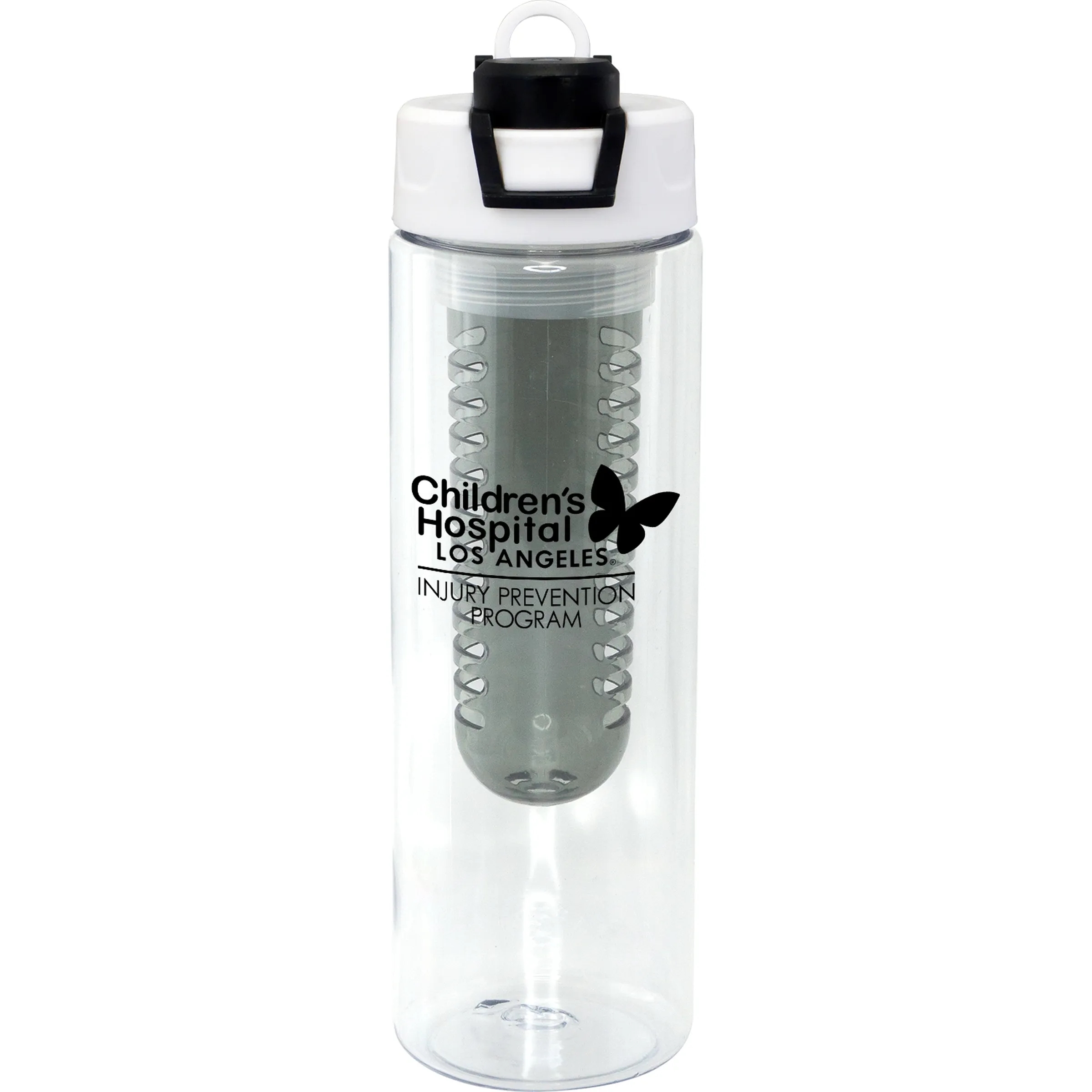 Two Tone Pop Up 24 oz. Recycled Bottle with Infuser 6