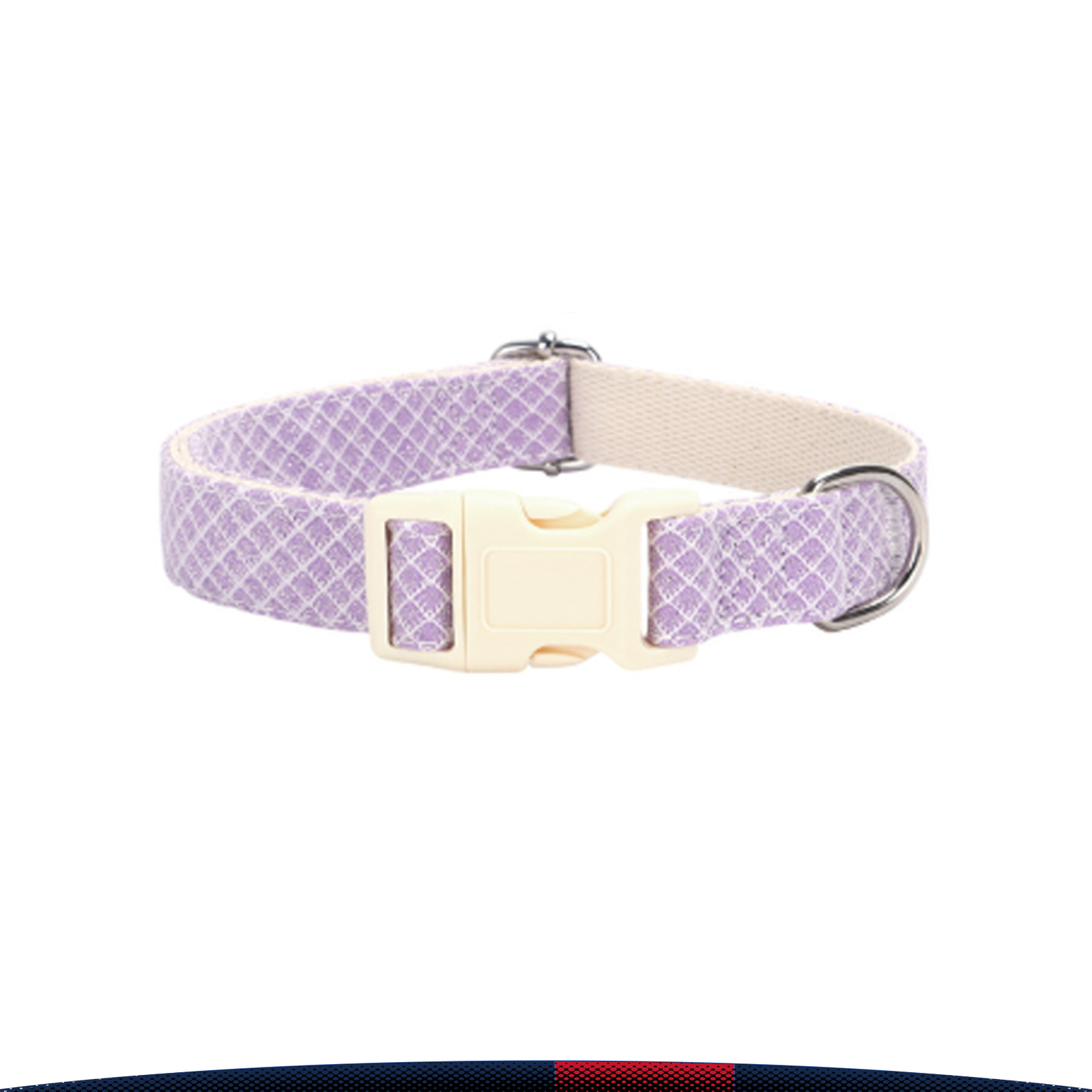 Yappi Diamond Grid Dog Collar 10