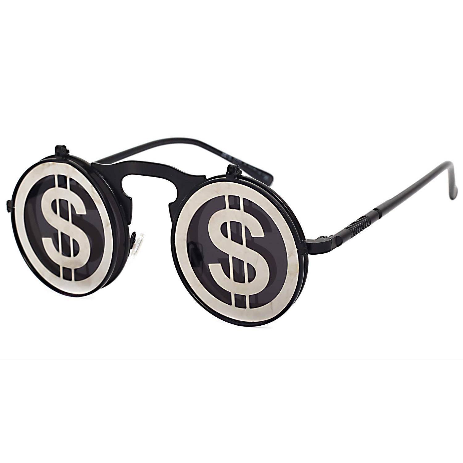 Punk Retro Flip-Top Sunglasses 9