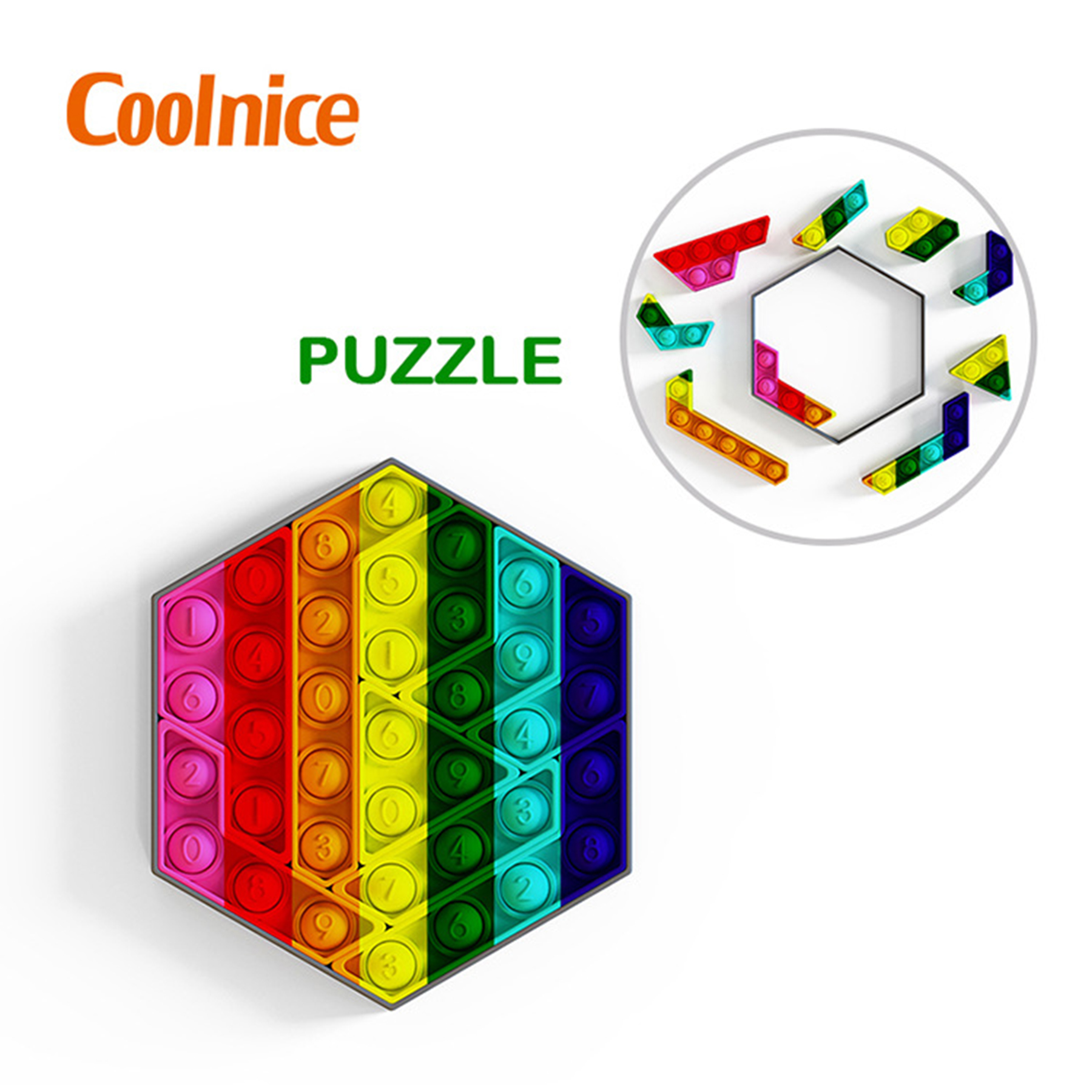 Pop Puzzle Popper Fidget Game 2