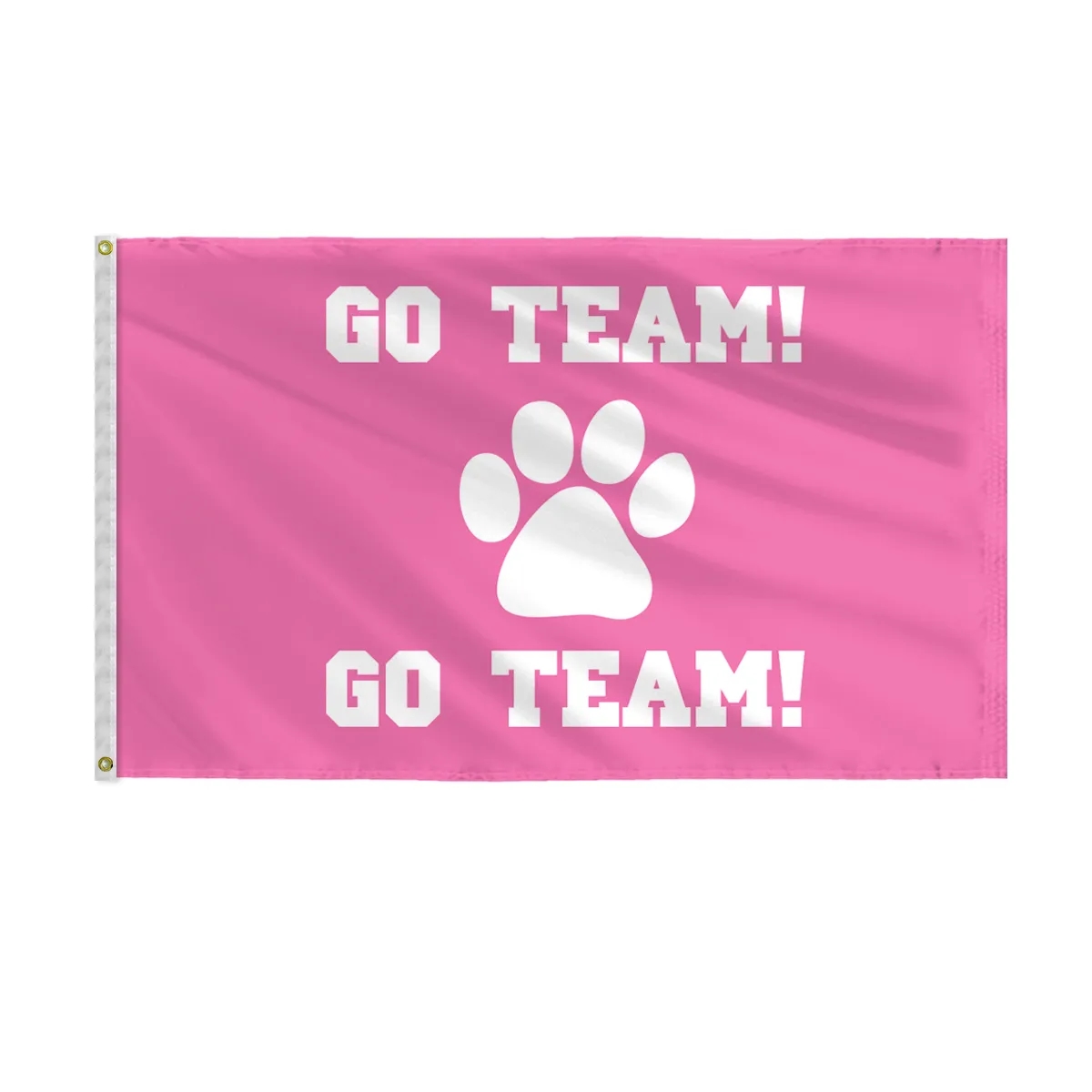 Dog Paw Mascot Flags 4