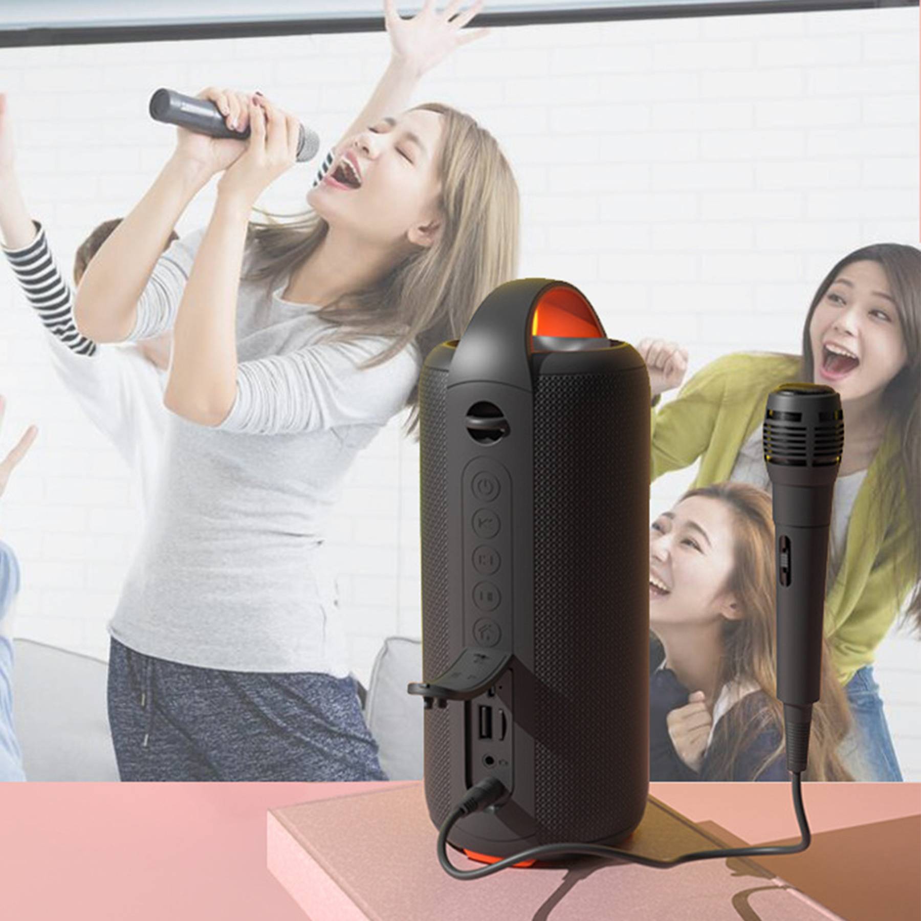 Waterproof Bluetooth Speaker W/ Microphone 5