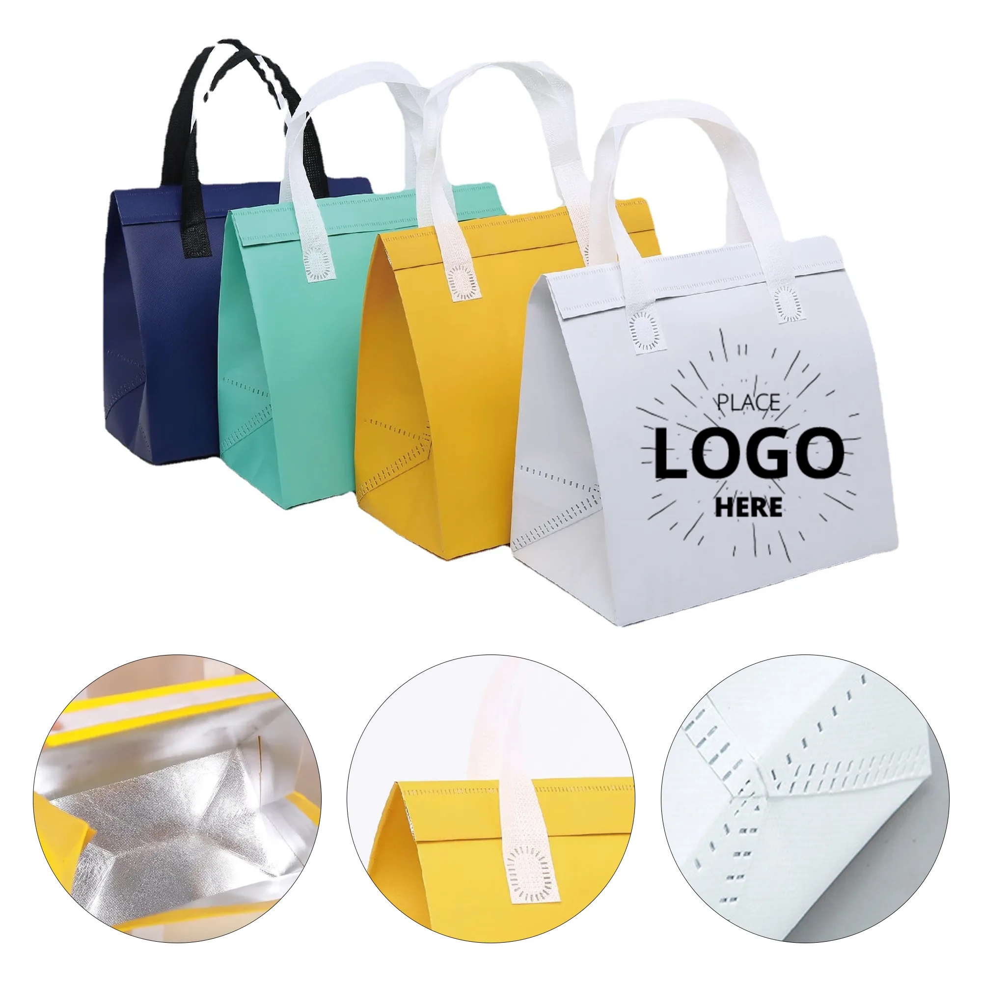 Aluminum Foil BBQ Insulation Tote Bag 2