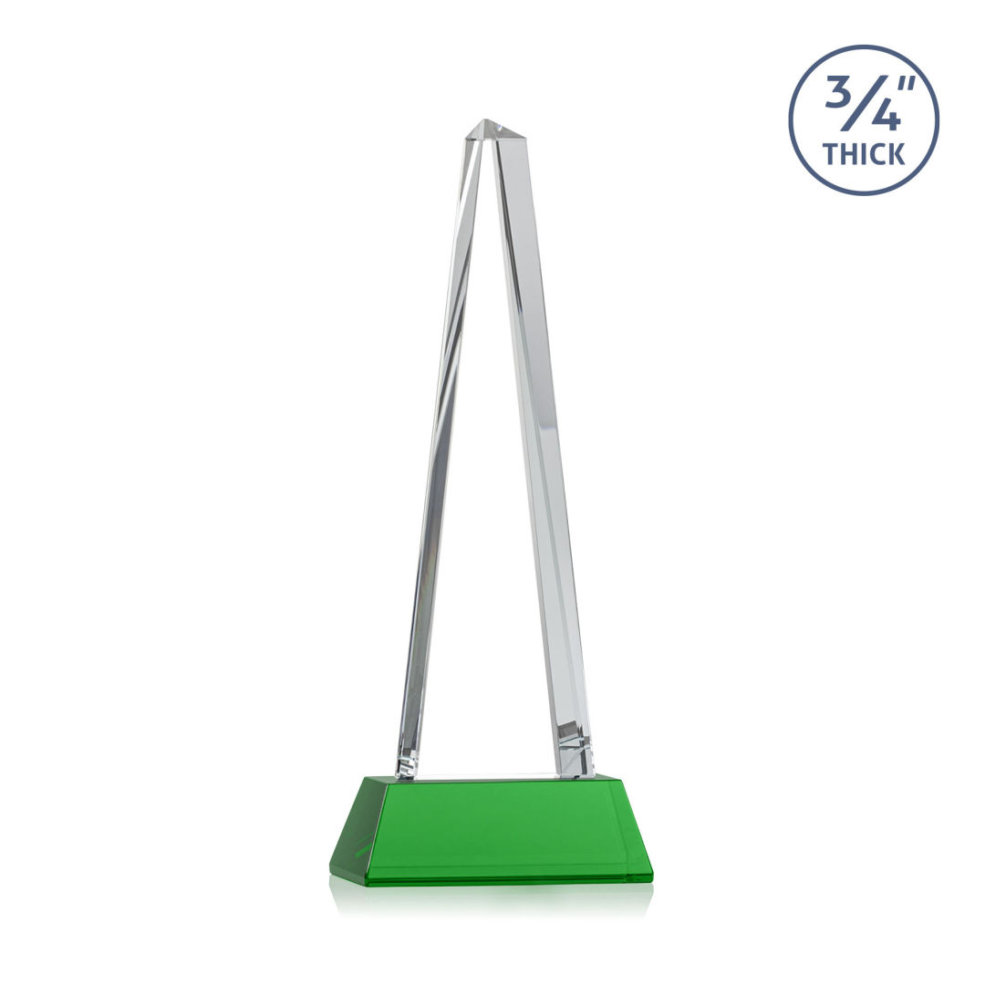 Majestic Tower Award on Newhaven Base - Green 7