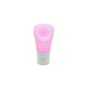 60ml Silicone Travel Bottle With Sucker And Flip Up Lid 4