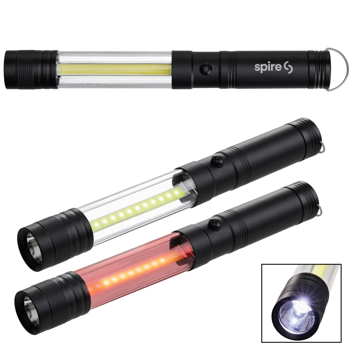 Tactical COB LED Magnetic Emergency Flashlight 2