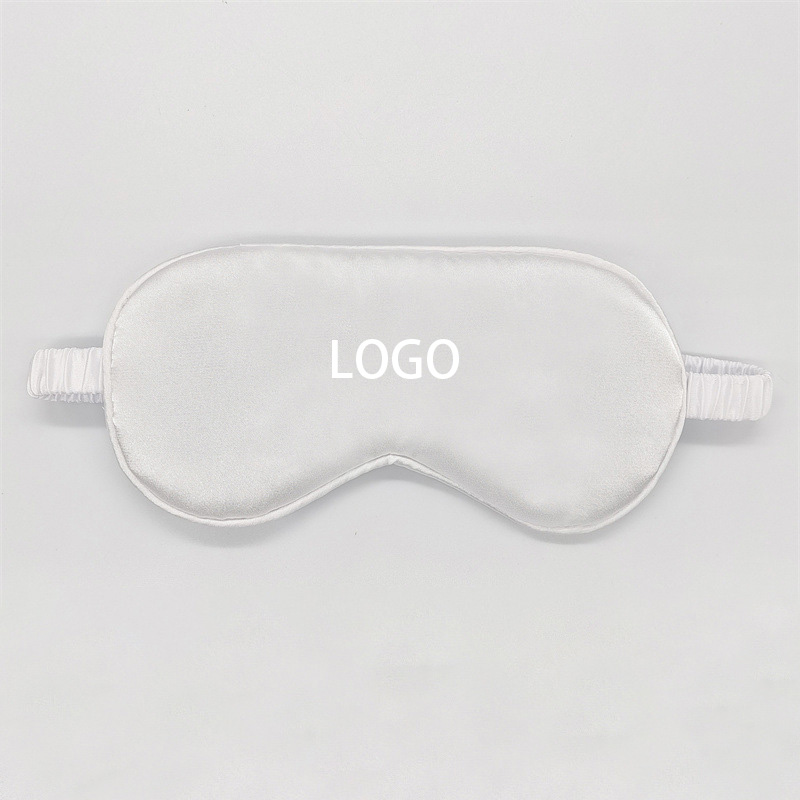 Black Silk-Like Sleep Eye Mask 4