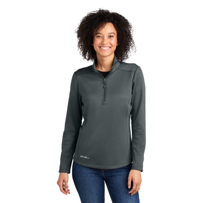 Eddie Bauer Women's Smooth Mid Layer Fleece 1/2-Zip 6
