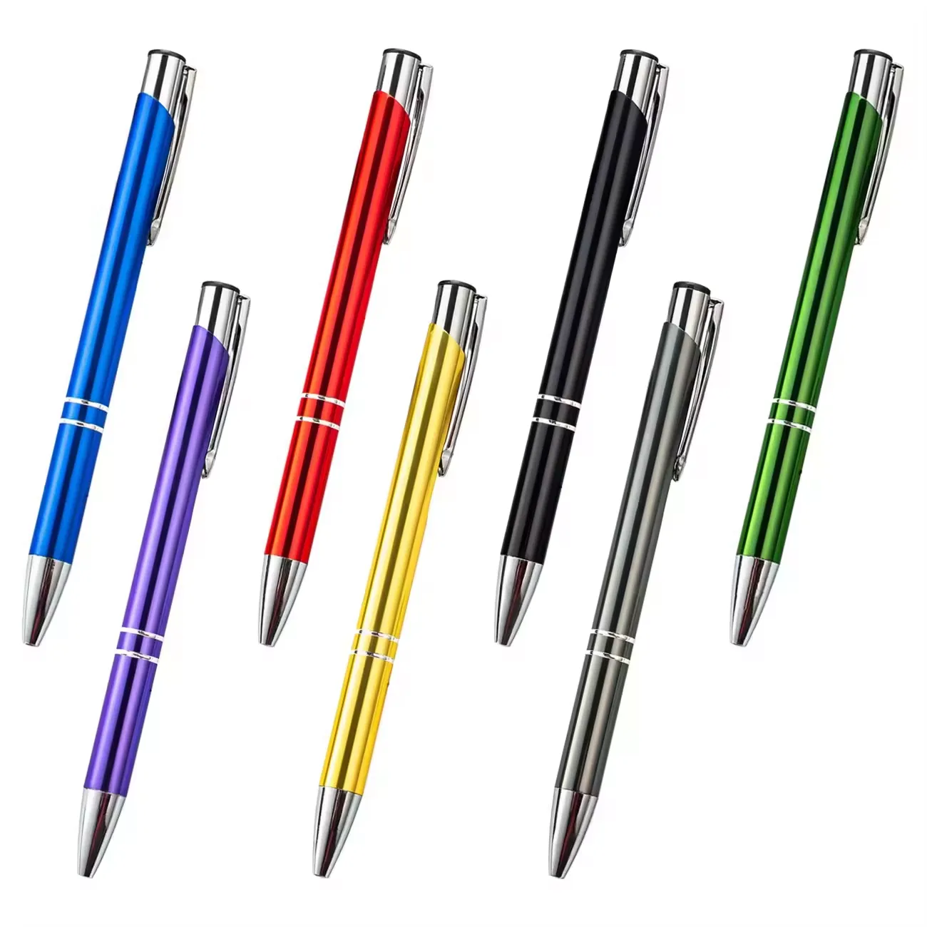Metal Click Ballpoint Pens 3