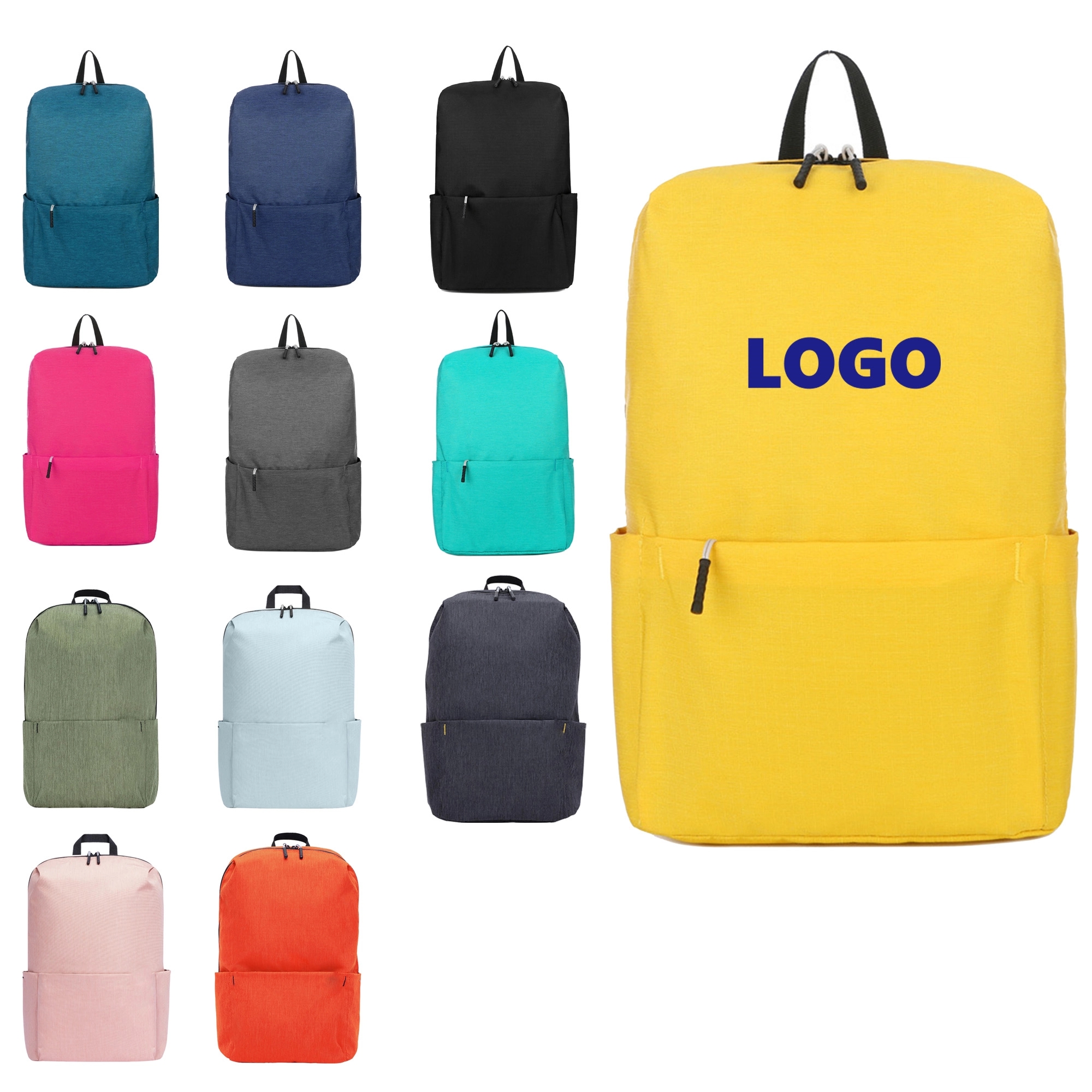 MOQ 30PCS Lightweight Casual Laptop Backpack 3
