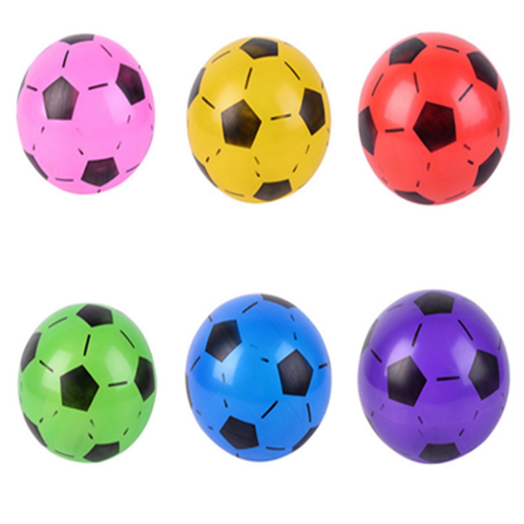 9" PVC Inflatable Football Beach Ball 5