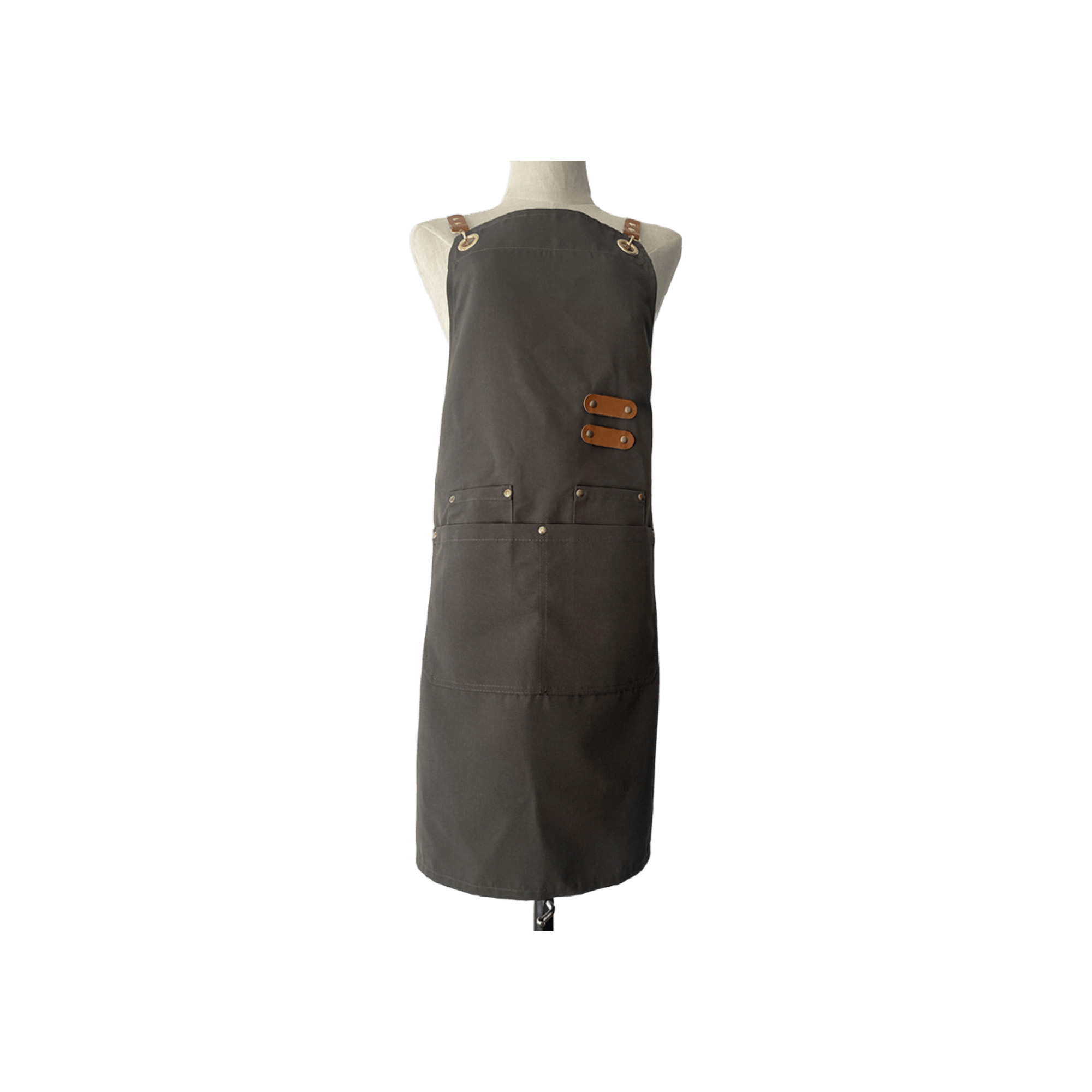 Waterproof And Oilproof Canvas Kitchen Apron 3