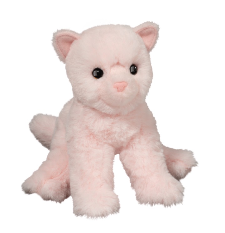 Cadie Pink Cat Mini Soft Stuffed Animal 2