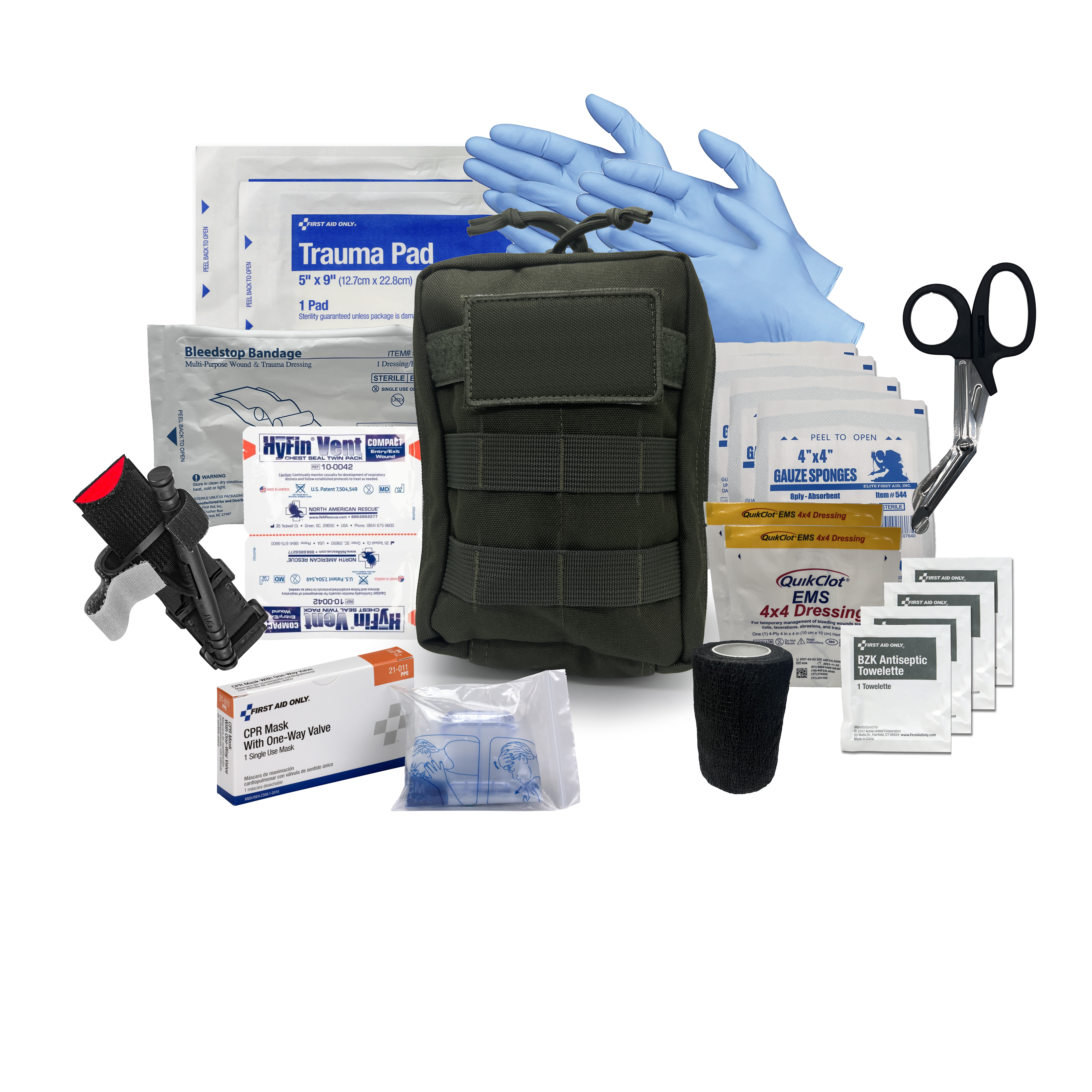 Professional Tactical Trauma & First Aid Kit 10