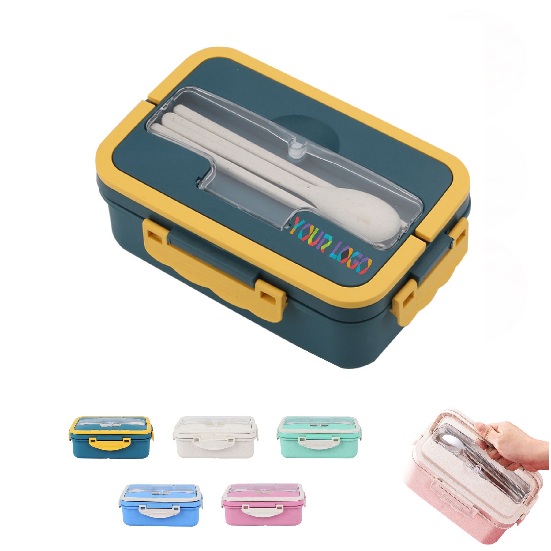 Biodegradable Wheat Straw Lunch Box