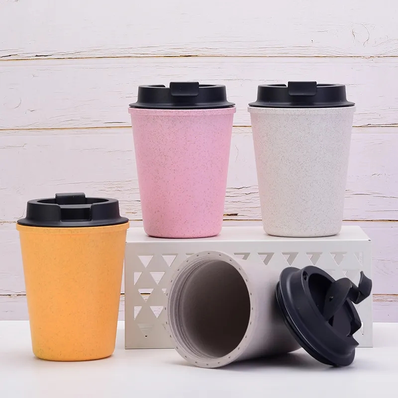 12 OZ Mini Portable Double Layer Coffee Mug 4