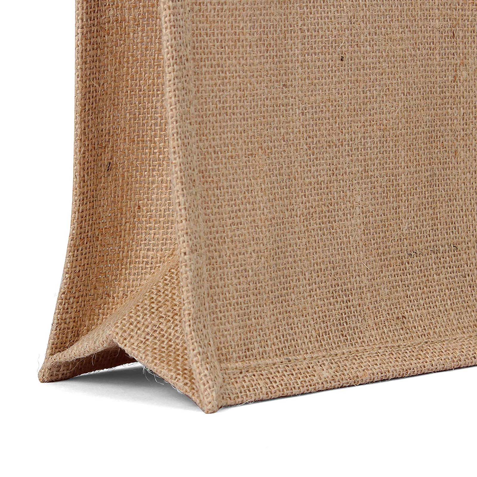 Natural Jute Burlap Tote Bag 4