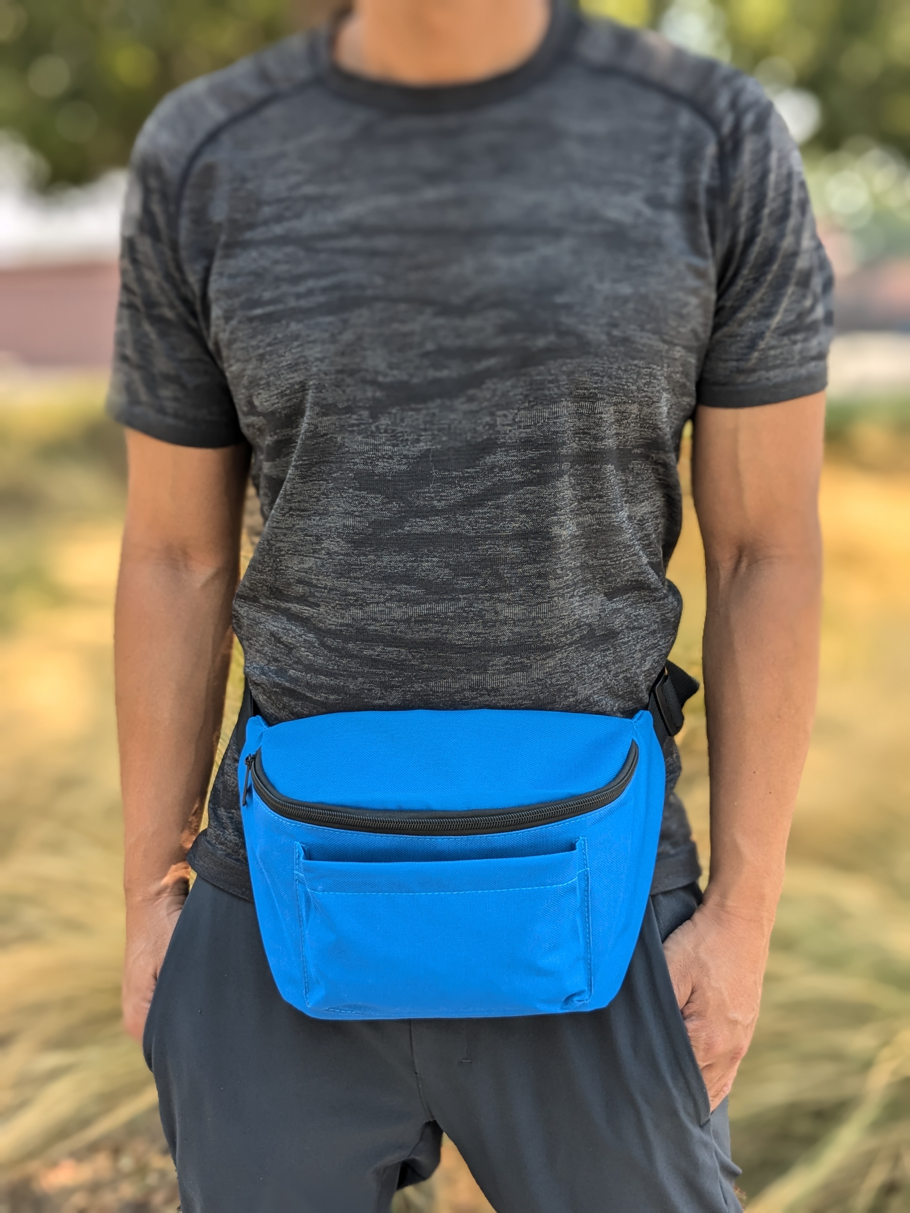 Three-Zipper Fanny Pack/ Crossbody Sling 5