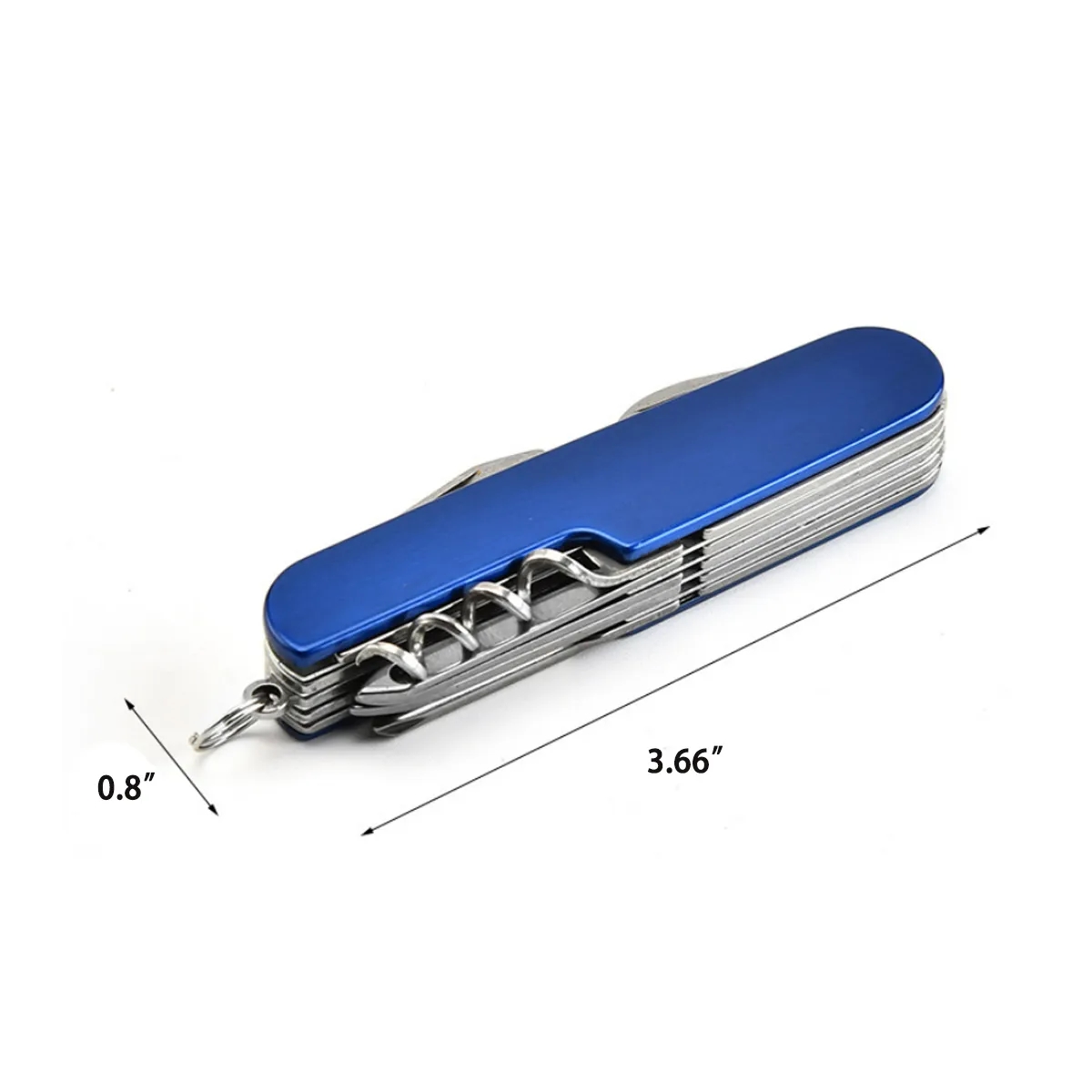 11 in1 Field Multi Tool Keychain Pocket Knife 3