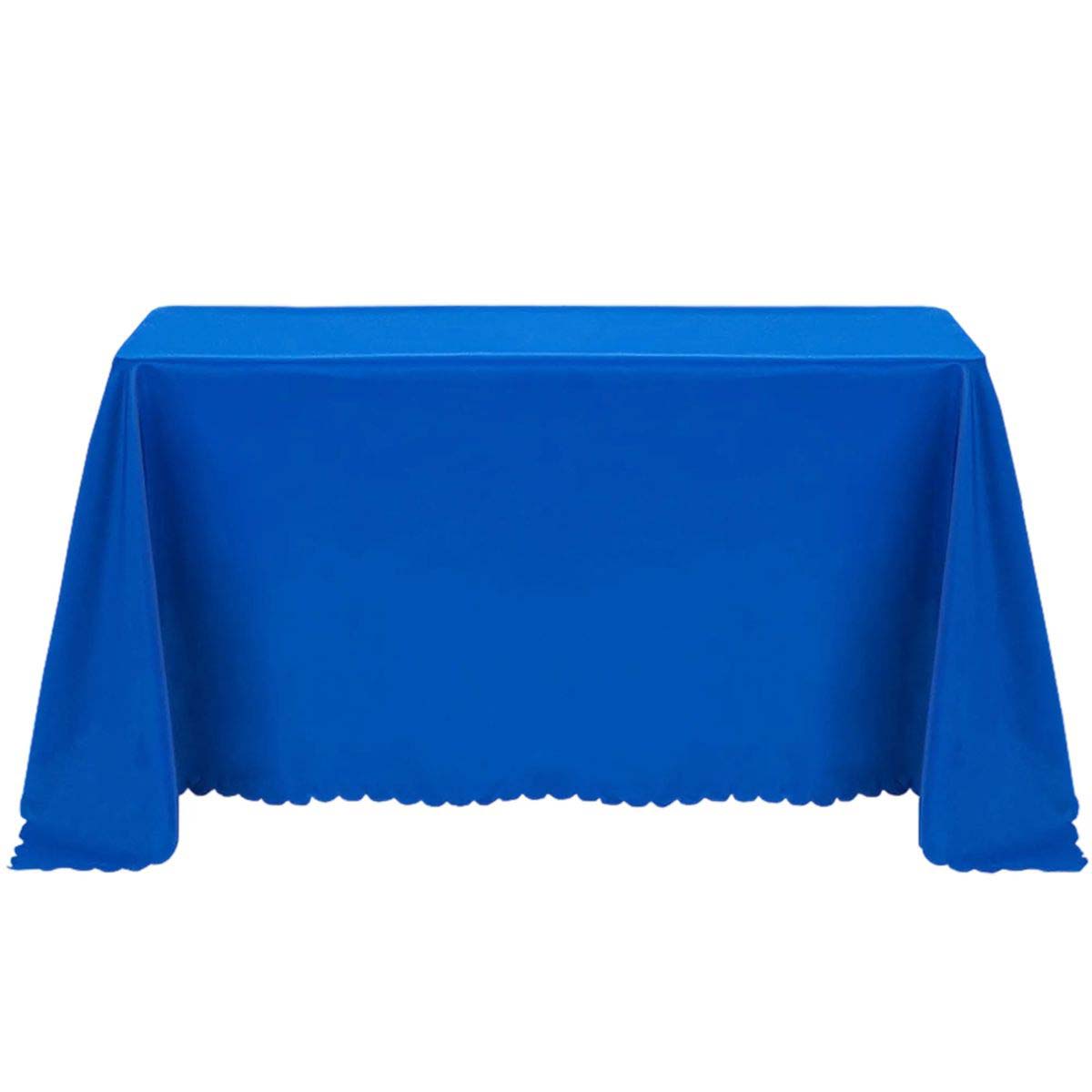 Durable 130x88 Table Throw with Logo Branding Area 9