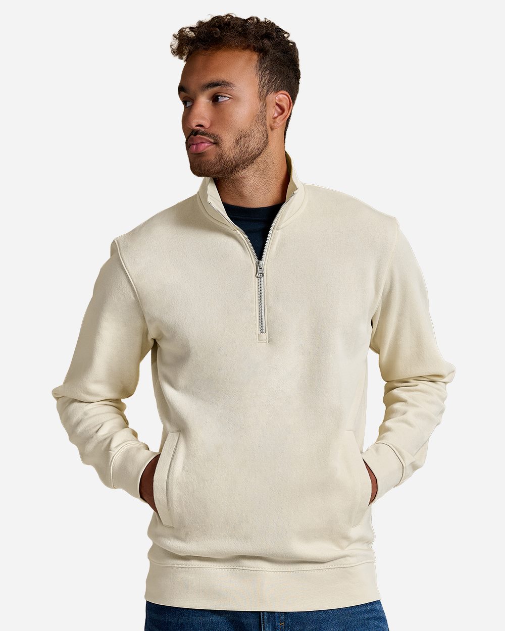 Unisex BTB Fleece Quarter-Zip Sweatshirt - 8722 9