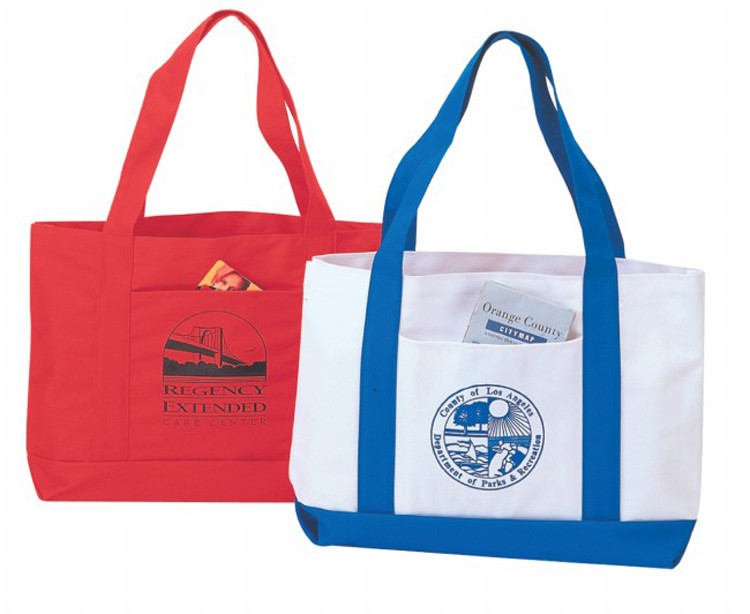 Poly Tote Bag, custom tote bag with logo imprint 2