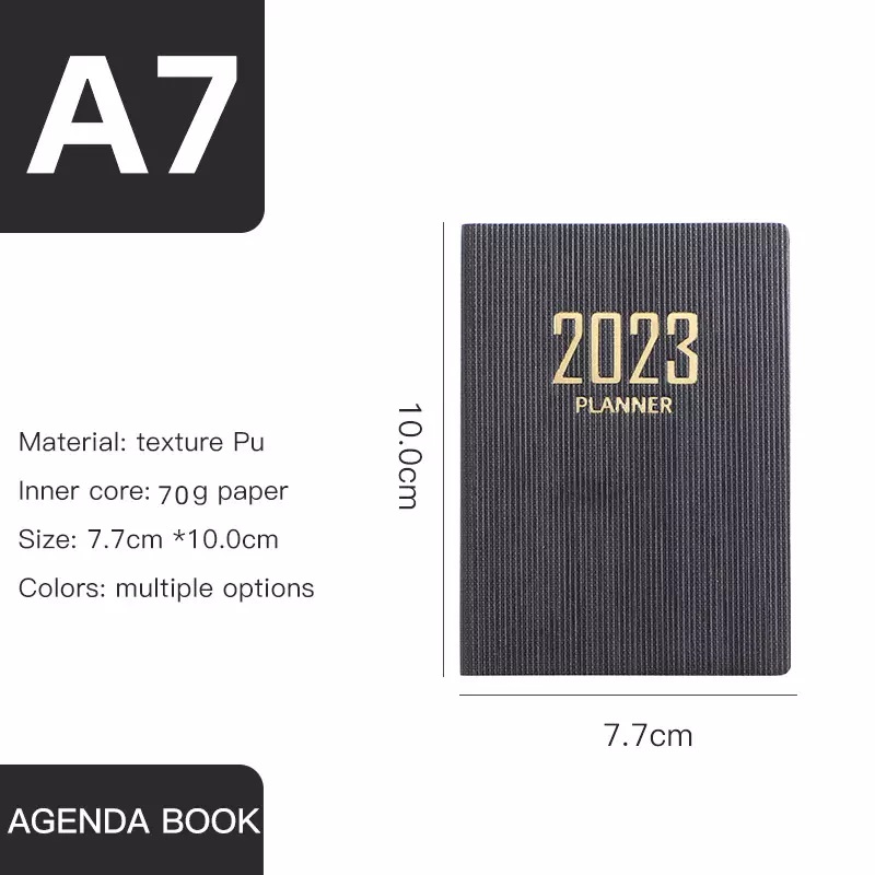 2024 Weekly Calendar A7 Pocket Notebook 3