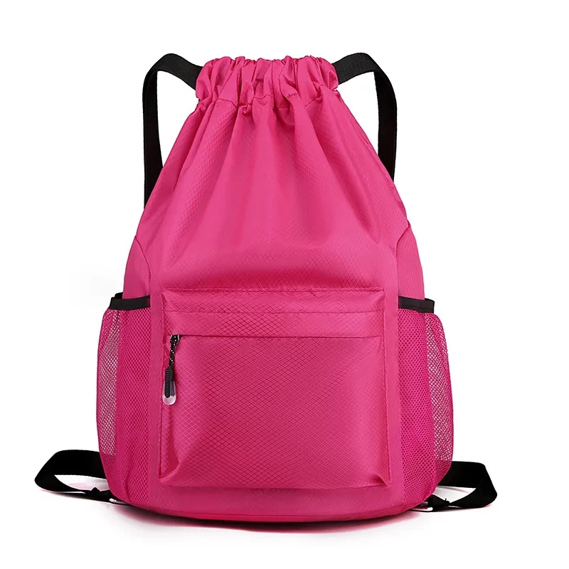 Wet Dry Seperate Drawstring Bag Backpack 4