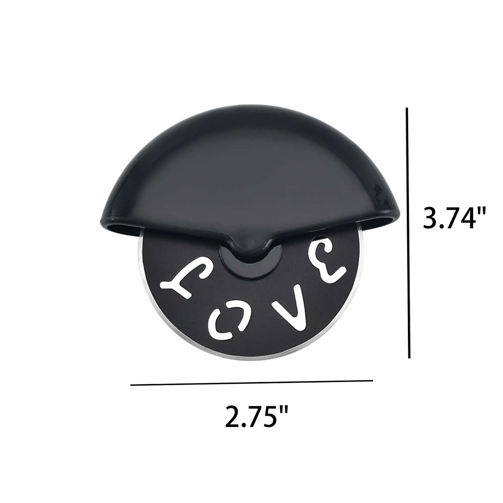 Stainless Steel Pizza Cutter Wheel 3
