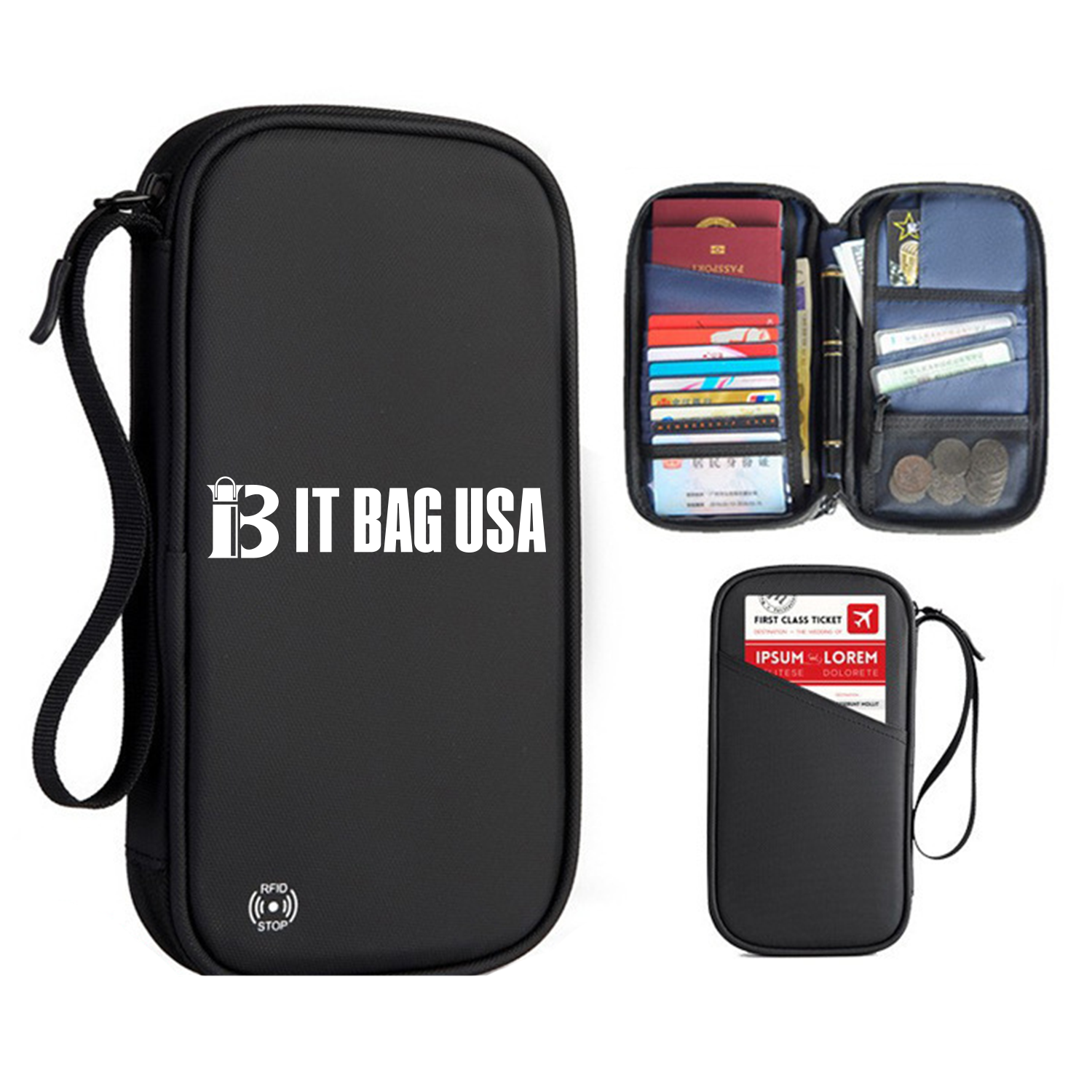 Rfid Passport Wallet With Card Slot 2