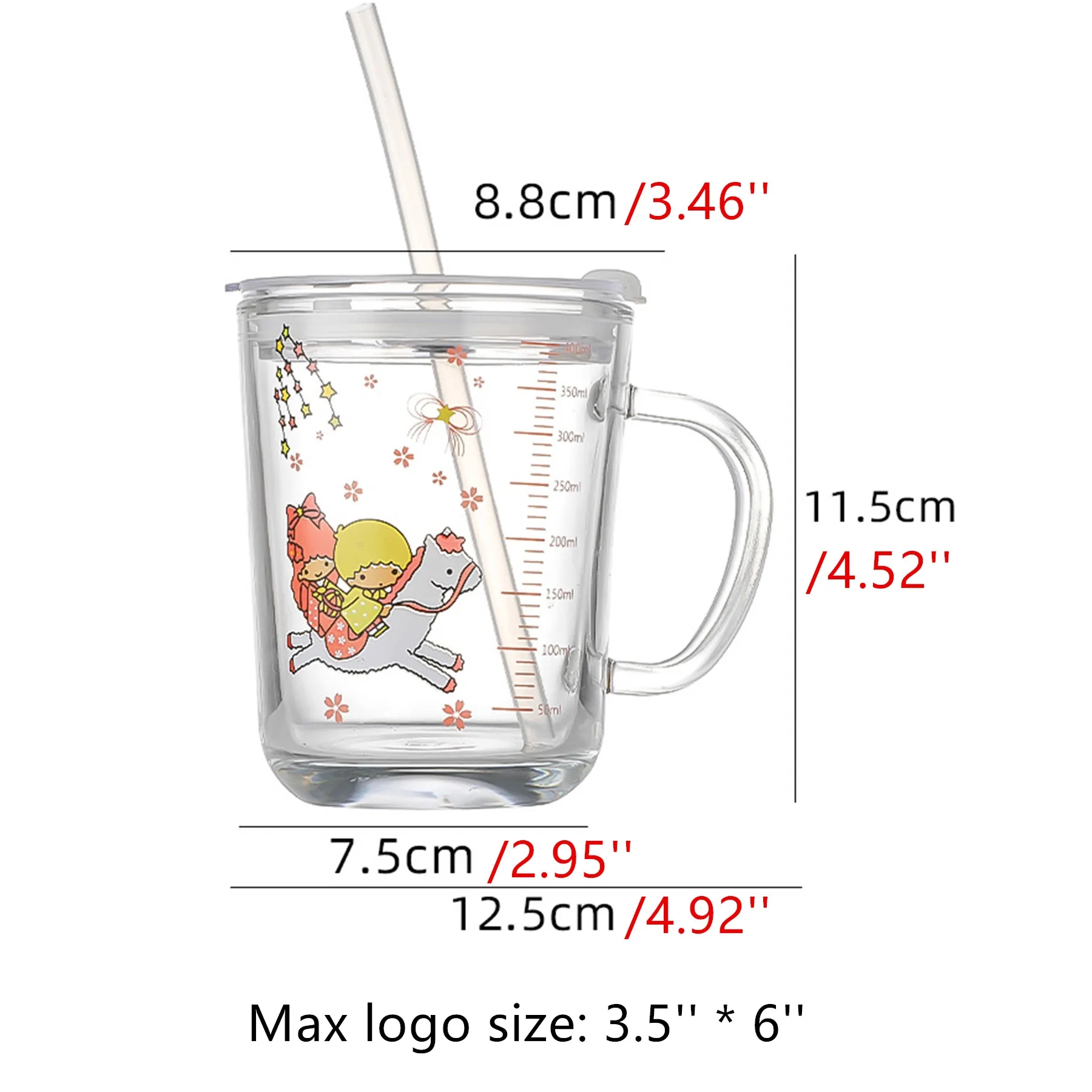 Glass Milk Tumbler 2