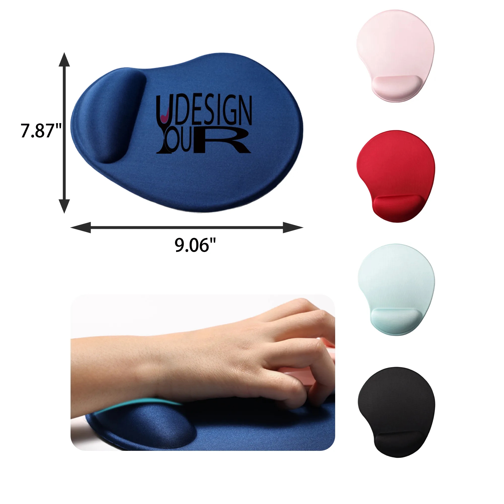 MOQ 50 PCS Silicone Wrist Rest Mouse Pad 2