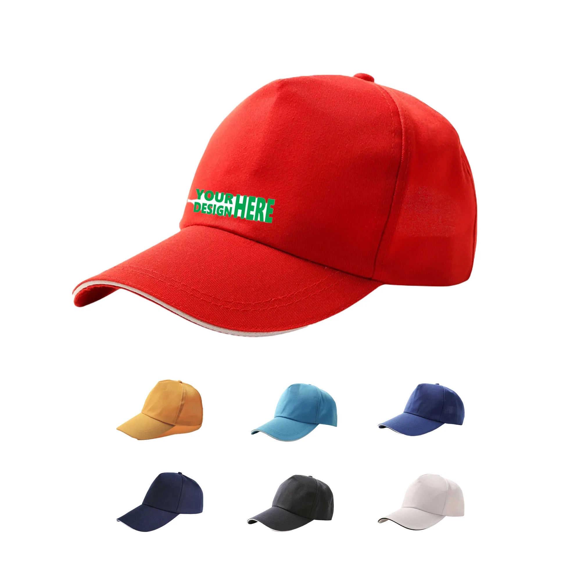 MOQ 50 PCS Custom Logo Baseball Cap 7