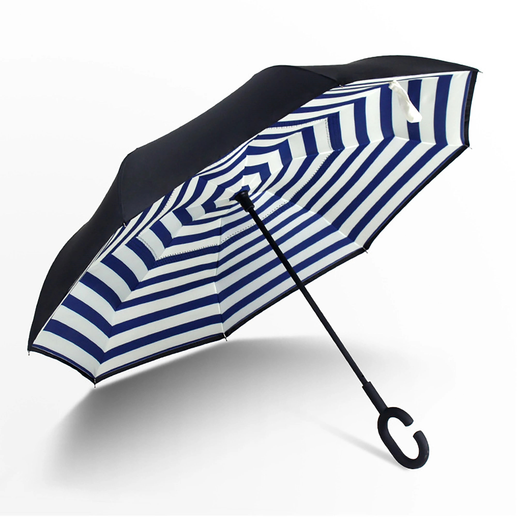 Reverse Upside Down Umbrella With C-Shaped Handle 22